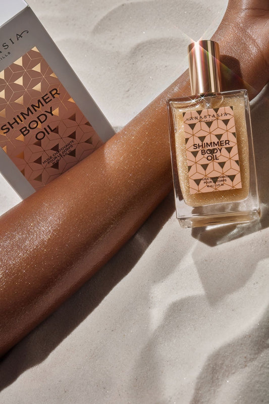 ✨ Golden Goddess Body Shimmer Oil – Sun-Kissed Radiance